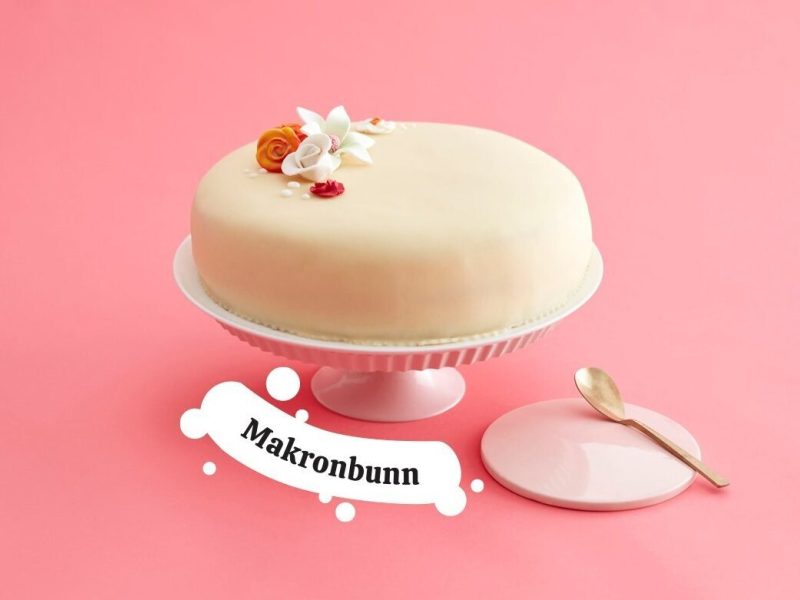 Marsipankake makron